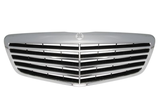 Grila radiator (crom/negru) potrivit MERCEDES S (W221, V221) 2.2D-6.2 10.05-12.13 06.09-12.13