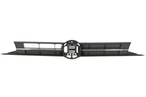 Grila radiator (cu dunga, crom/negru) potrivit VW POLO VI 1.0-2.0 06.17- 09.17- - Img 1