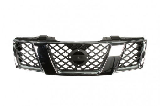 Grila radiator Fata (complet, crom/negru) potrivit NISSAN NP300 NAVARA, PATHFINDER III 2.5D/3.0D/4.0 10.04- 01.05-12.07