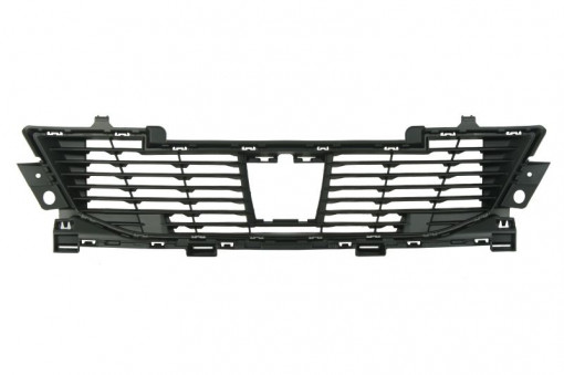 Grila radiator mijloc negru potrivit PEUGEOT 2008 II dupa 2019 - Img 1