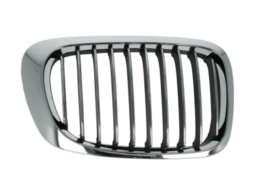 Grila radiator Stanga (convertibil; versiune coupe, crom/negru) potrivit BMW 3 (E46) 1.6-3.2 12.97-12.07 02.98-03.03