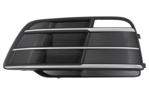 Grila ventilatie bara fata stanga (cu orificii senzor parcare, plastic, negru lucios/gri, S-LINE) potrivit AUDI Q5 FYT 11.20-