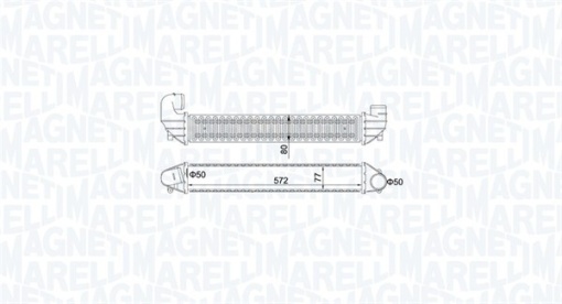 Intercooler potrivit FORD GALAXY I, GALAXY MK I; SEAT ALHAMBRA; VW SHARAN 1.8/1.9D/2.0 03.95-03.10