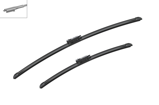 Lamela stergator fata cu spoiler (2buc) Aerotwin 650/475mm potrivit MERCEDES B SPORTS TOURER (W246, W242), EQA (H243) 11.11-