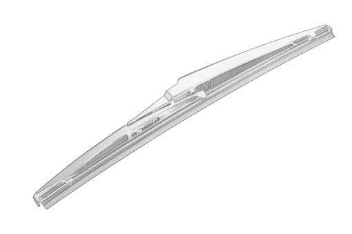 Lamela stergator Standard spate (1 buc.) 300mm potrivit CHEVROLET SPARK; DAIHATSU TERIOS; DODGE JOURNEY; JEEP GRAND CHEROKEE III; LEXUS GX, LX, NX, NX II; MAZDA 3, 6; SUBARU IMPREZA; TOYOTA AURIS 04.99-