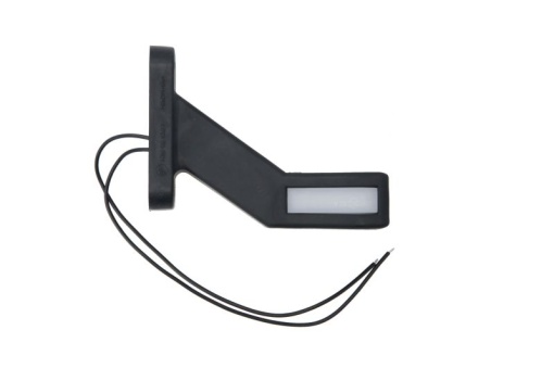Lumina delimitare dreapta, rosu/alb, LED lungime cablu 240mm, pe brațul mediu-lung, 12/24V (tip: neon)