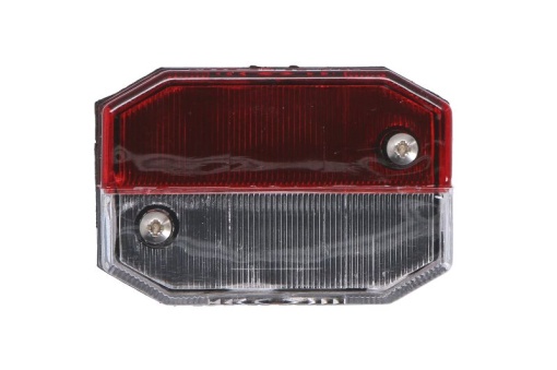 Lumina delimitare stanga/dreapta; FLEXIPOINT, forma: dreptunghiular, rosu/alb, inaltime 64mm; latime 44mm; adancime 28mm (FLEXIPOINT)