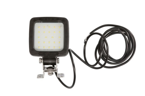 Lumina lucru (LED, 12/24V, 18W, 2000lm, numar elemente LED: 24, lungime: 101mm, inaltime: 101mm, adancime: 77,5mm, lungime cablu: 2,5m, lumina dispersata)