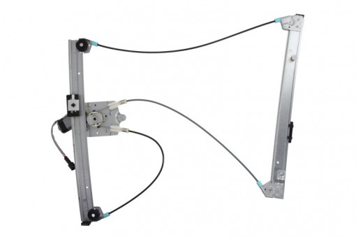 Macara geam Fata Stanga (electric, cu motor, numar de usi: 4) potrivit RENAULT LAGUNA II 03.01-12.07 - Img 1