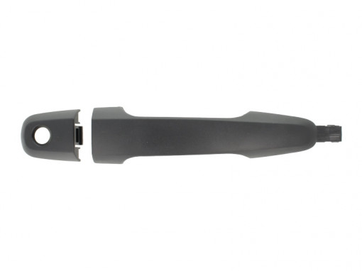 Maner usa Fata compatibil dreapta/stanga exterior, cu locas incuietoare, negru potrivit MITSUBISHI L200 / TRITON 2.5 usi 2005-2015