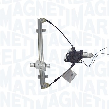 Mecanism actionare geam Fata Dreapta (electric, cu motor, numar usi: 4) potrivit CHEVROLET LANOS; DAEWOO LANOS 02.97-