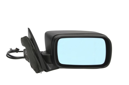 Oglinda laterala Dreapta (electric, asferice, incalzita, albastru, pliabil electric) potrivit BMW 3 (E46), 5 (E39)