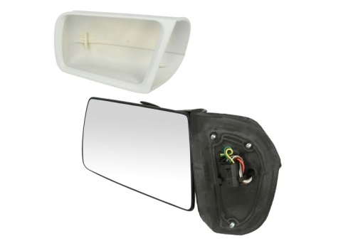 Oglinda laterala Dreapta (electric, asferice, incalzita, albastru, captuseala, pliabil electric) potrivit MERCEDES C T-MODEL (S202), C (W202), E T-MODEL (S210), E (VF210), E (W210)