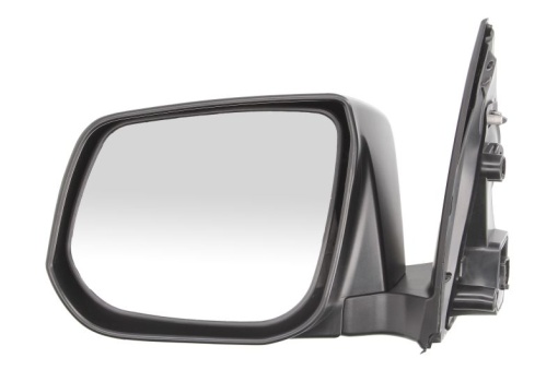 Oglinda laterala Stanga (manual, convexa, crom) potrivit ISUZU D-MAX II