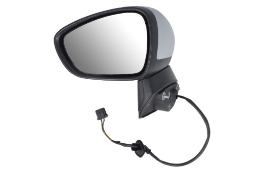 Oglinda stanga (electric, convex, cu incalzire, asistent pentru schimbarea benzii, grunduit) potrivit OPEL CROSSLAND X 03.17-