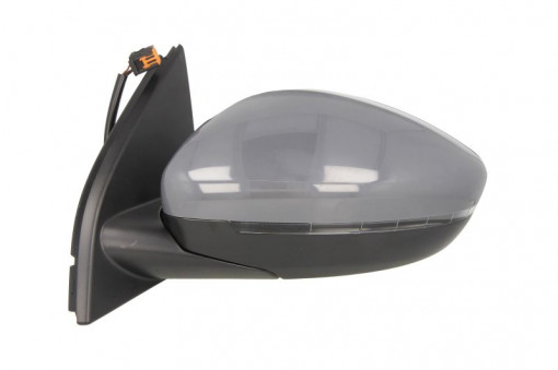 Oglinda stanga electrica incalzita, crom, grunduita PEUGEOT 308 intre 2013-2017 - Img 1