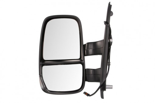 Oglinda stanga manuala crom, scurt IVECO DAILY intre 2006-2011