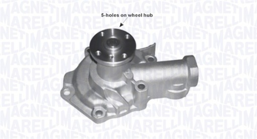 Pompa apa cu garnitura potrivit CHERY TIGGO; HYUNDAI EQUUS / CENTENNIAL, HIGHWAY, SANTA FÉ I, SONATA IV, TRAJET; KIA MAGENTIS I; MITSUBISHI GALANT VI, GALANT VIII, L200 2.0/2.4/4.5 11.88-12.08