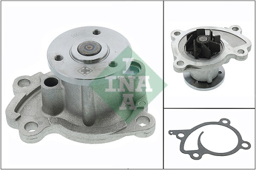 Pompa apa cu garnitura potrivit MERCEDES CITAN (MPV), CITAN/MINIVAN (W415); DACIA DOKKER, DOKKER/MINIVAN, DUSTER, DUSTER/SUV, LODGY, LOGAN II, LOGAN MCV II, SANDERO II 0.9-1.6LPG 01.03-