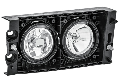 Proiector ceata Dreapta (H3, cu un halogen pe distante lungi) 24V potrivit DAF XF 105 10.05-