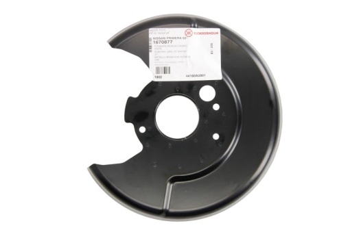 Protectie disc frana Spate Stanga potrivit NISSAN PRIMERA 1.6-2.2D 12.01-