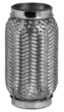 Racord flexibil esapament (50,5x200) potrivit VOLVO V40, V50; AUDI A3; FIAT DOBLO, DOBLO/MINIVAN; FORD FIESTA IV, FIESTA V, FIESTA/MINIVAN, FOCUS III, FUSION 1.2-2.2 03.95-