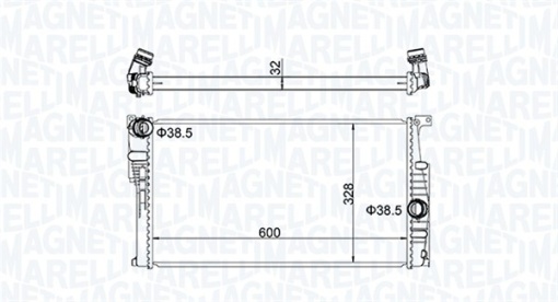Radiator motor (Manual) potrivit BMW 1 (F20), 1 (F21), 2 (F22, F87), 2 (F23), 3 (F30, F80), 3 (F31), 3 GRAN TURISMO (F34), 4 (F32, F82), 4 (F33, F83), 4 GRAN COUPE (F36) 1.5D-Electric