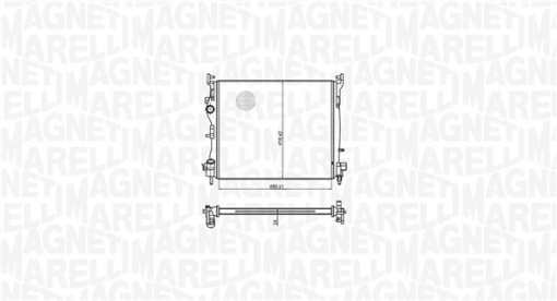 Radiator motor (Manual) potrivit RENAULT CLIO II, THALIA I, THALIA II 1.5D/1.6