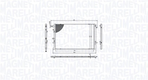 Radiator racire motor potrivit RENAULT GRAND SCENIC IV, KANGOO EXPRESS, KANGOO II, KANGOO III, KANGOO III/MINIVAN, MEGANE IV, SCENIC IV, TALISMAN 1.2-2.0D 11.15-