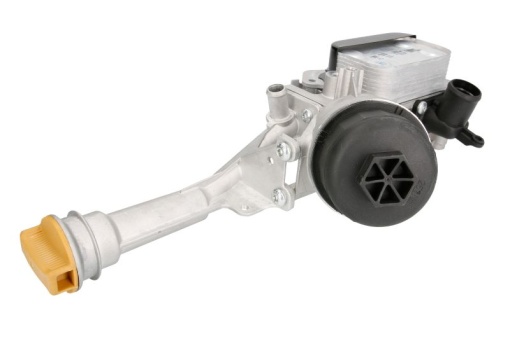 Radiator ulei (cu carcasa filtru ulei) potrivit ALFA ROMEO MITO; FIAT 500, 500 C, 500L, DOBLO, DOBLO CARGO, FIORINO, FIORINO/MINIVAN, GRANDE PUNTO, IDEA, LINEA, PUNTO, PUNTO EVO 1.3D/1.4 10.04-