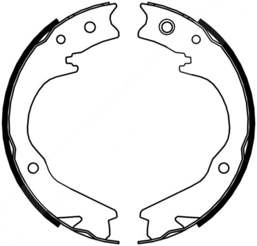 Sabot frana potrivit SUBARU IMPREZA 2.0/2.5 11.01-12.07