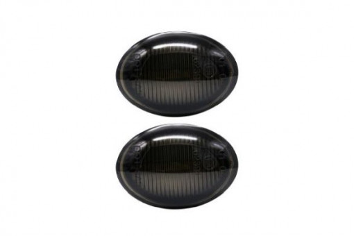 Semnalizator lampa lateral stanga/dreapta fumuriu, LED potrivit ABARTH 500 / 595 / 695, 500C / 595C / 695C; ALFA ROMEO 4C; FIAT 500, 500 C; FORD KA; LANCIA YPSILON 0.9-1.8 dupa 2003