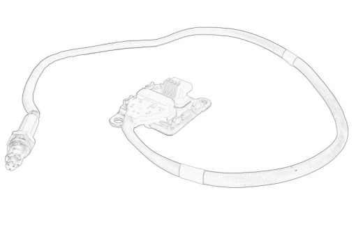 Senzor NOx (dupa convertorul catalitic) potrivit NISSAN NV400; OPEL MOVANO B; RENAULT MASTER III 2.3D 10.12-
