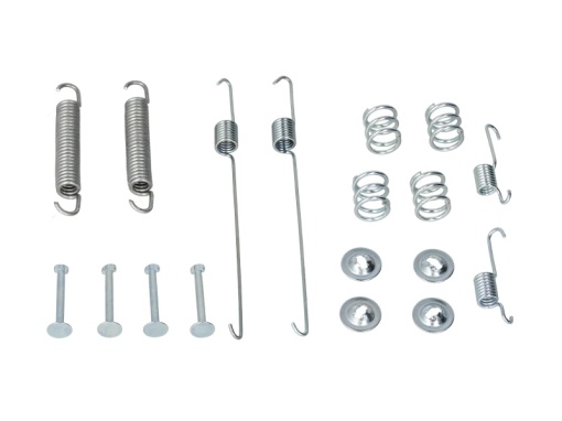 Set accesorii sabot frana (AKEBONO) potrivit DAIHATSU CUORE VI, CUORE VII, MATERIA, SIRION; SUBARU JUSTY IV 0.7-1.5LPG 05.03-