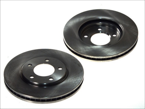 Set discuri frana (2 buc.) Fata Dreapta/Stanga potrivit CHRYSLER RAM, VOYAGER III, VOYAGER IV; DODGE CARAVAN 2.4-3.8 01.95-07.09