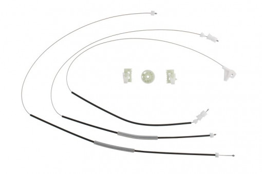 Set reparat macara geam fata dreapta (set, electric) potrivit RENAULT ESPACE IV, ESPACE V 11.02-