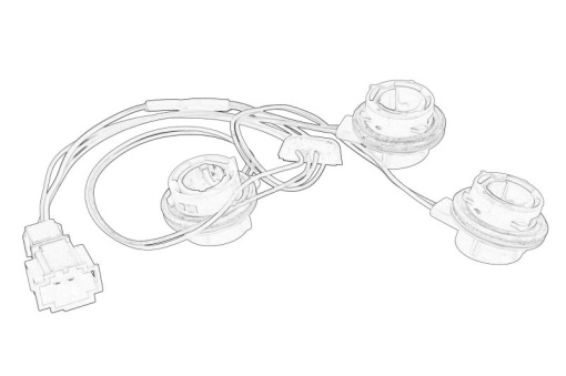 Set reparatie cabluri far potrivit AUDI Q7 FURGON/SUV/SUV 03.06-08.15