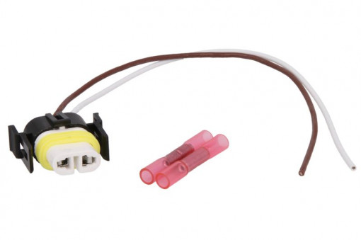 Set reparatie cabluri H8; pentru lampi H11 (250mm, cu dop) potrivit AUDI; BMW; VW potrivit IVECO DAILY II, DAILY III, DAILY IV, MASSIF; MERCEDES A (W168), A (W169) 0.6H-Electric 06.89-