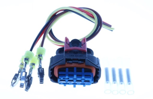 Set reparatie cabluri (numar pini: 4) potrivit LANCIA THESIS; OPEL ASTRA G, ASTRA H, ASTRA H GTC, CORSA D, SIGNUM, SPEEDSTER, VECTRA C, VECTRA C GTS, ZAFIRA A; IVECO STRALIS I 1.6-7.8D 09.01-