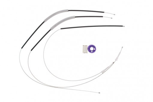 Set reparatie macara geam dreapta (cabluri, electric) potrivit CITROEN C5 II, C5 III 10.04-