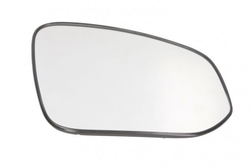 Sticla oglinda exterioara Dreapta (convexa, incalzita, crom) potrivit TOYOTA RAV 4 IV 12.12-