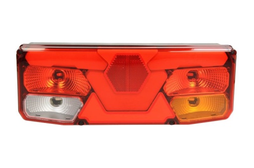 Stop spate dreapta (LED, 12/24V, cu intermitent, cu lumina de ceata, lumina de marșarier, cu lumina stop, lumini parcare, reflector, lumina laterala)