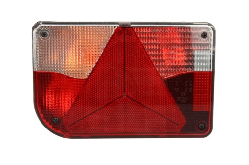 Stop spate stanga BBSN 830 (P21/5W/P21W/PY21W, 12V, cu intermitent, cu lumina de ceata, cu stop, lumina de parcare, reflector triunghiular, conector: Bayonet 5PIN) - Img 1