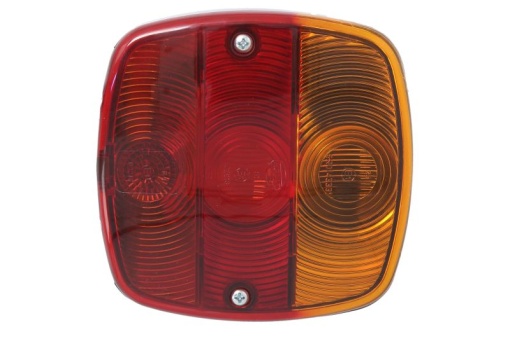 Stop spate stanga/dreapta (P21W/R10W, 12V, rosu/galben, cu intermitent, cu lumina stop, lumini parcare)