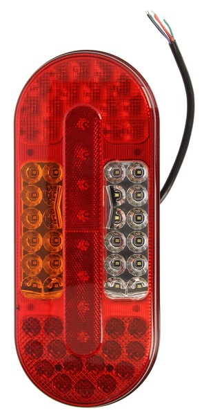 Stop spate stanga (LED, 12/24V, cu intermitent, cu lumina de ceata, lumina de marșarier, cu lumina stop, lumini parcare) - Img 1