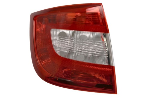 Stop spate stanga (P21/4W/P21W/W3W, culoare sticla rosu, cu lumina de ceata) potrivit SKODA RAPID Liftback 07.12-03.22