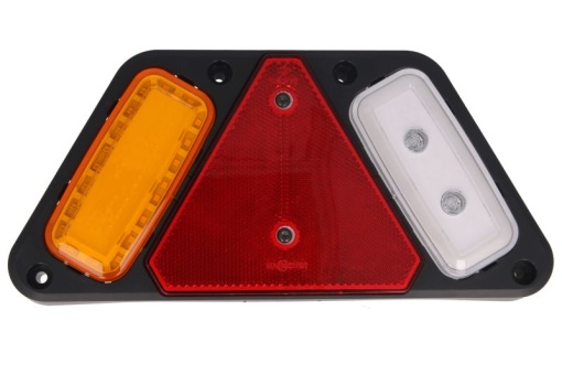 Stop spate stanga W228 (LED, 12/24V, cu intermitent, cu lumina de ceata, cu lumina stop, lumini parcare, reflector, lungimea cablu : 2m)