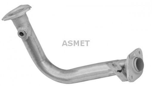 Teava esapament Fata potrivit PEUGEOT 206 1.1-1.6 09.98-12.12