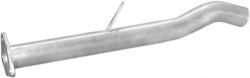 Teava esapament Spate (lung) potrivit MITSUBISHI PAJERO I, PAJERO II 2.5D/3.0 11.88-04.00 - Img 1