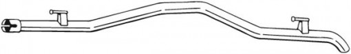 Teava esapament Spate potrivit MERCEDES SPRINTER 3-T (B903) 2.1D/2.7D/2.9D 02.95-05.06